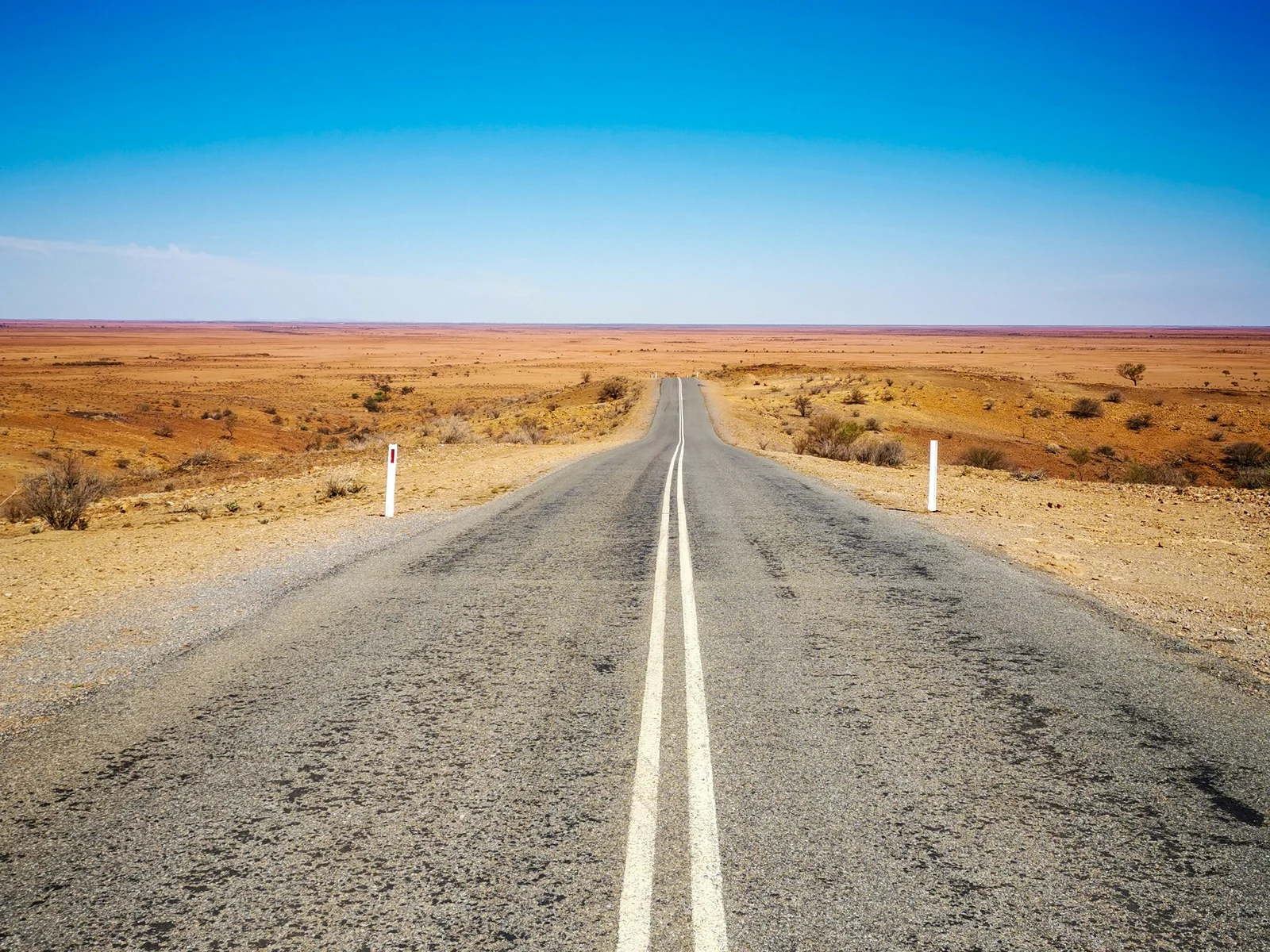 Open landscape near Broken Hill in far western New South Wales